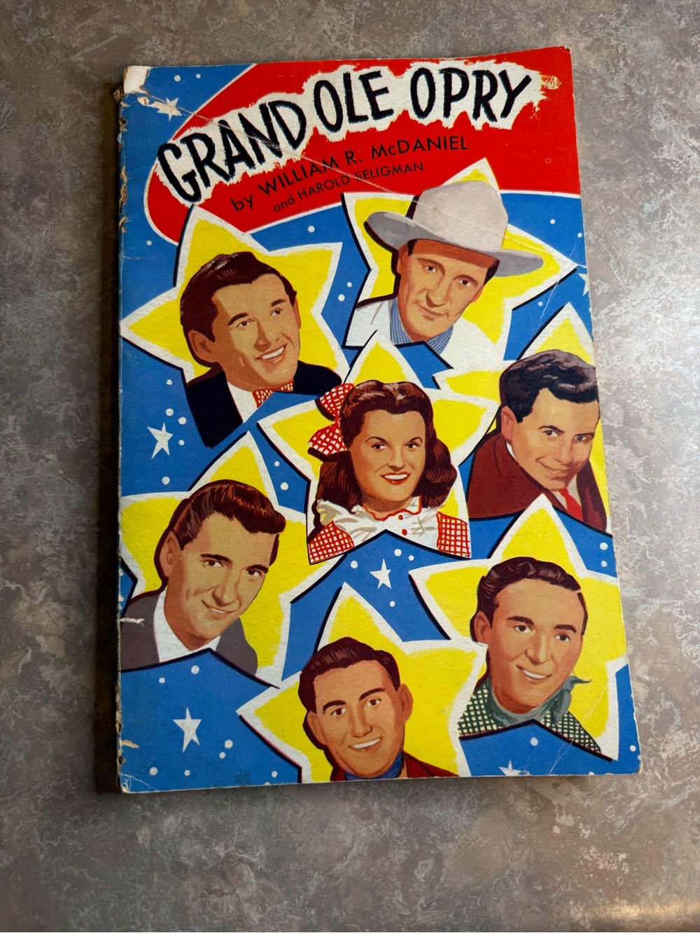 Vintage 1952 Grand Ole Opry Souvenir Program William R. McDaniel Harold Seligman
